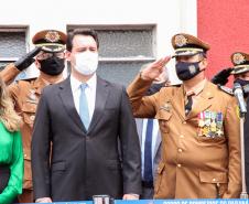 Governador participa de troca de Comando do Corpo de Bombeiro e entrega novas viaturas em Curitiba