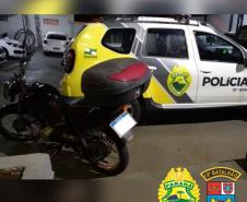 PM age rápido e recupera motos furtadas em Assis Chateaubriand e Toledo, no Oeste paranaense