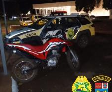 PM age rápido e recupera motos furtadas em Assis Chateaubriand e Toledo, no Oeste paranaense