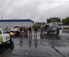 Polícia Militar presta apoio na distribuição de vacinas no Litoral