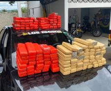 Casal é preso com quase 100 kg de maconha em Cianorte, no interior do estado