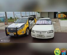 Polícia Rodoviária apreende 30 celulares contrabandeados durante Operação Vida, em Guaíra (PR)