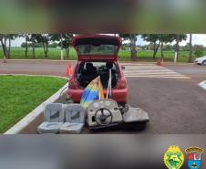 Operação Vida: PM apreende materiais de furto e vinho contrabandeado em situações separadas, no Oeste e Noroeste do estado