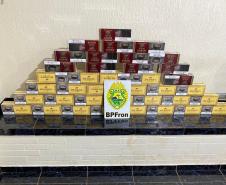 Durante Operação Hórus, policiais da fronteira apreendem carga de maconha e cigarros contrabandeados em Capitão Leônidas Marques (PR)