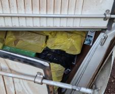 Caminhão com 35 mil pacotes de cigarros contrabandeados em Marechal Cândido Rondon-PR