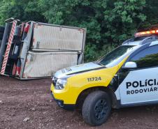 Caminhão com 35 mil pacotes de cigarros contrabandeados em Marechal Cândido Rondon-PR