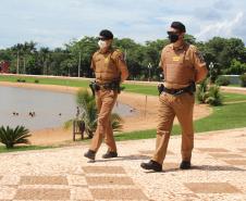 PM e Bombeiros atuam nas prainhas de água doce da Costa Oeste