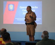 PM faz reunião de avaliação do Verão Consciente em Pontal do Paraná (PR)