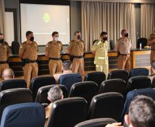 Comissão apresenta o Planejamento Estratégico da Polícia Militar do Paraná ao Comandante Geral