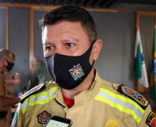 Comissão apresenta o Planejamento Estratégico da Polícia Militar do Paraná ao Comandante Geral