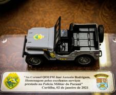 Coronel da PM é homenageado pelo Comandante Geral ao ir para a Reserva Remunerada em Curitiba (PR)