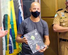 Coronel da PM é homenageado pelo Comandante Geral ao ir para a Reserva Remunerada em Curitiba (PR)