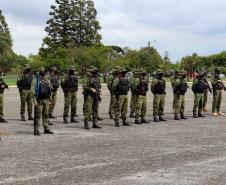 Polícia Militar do Paraná recebe novo Comandante-Geral durante solenidade na APMG, em São José dos Pinhais (PR)