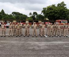 Polícia Militar do Paraná recebe novo Comandante-Geral durante solenidade na APMG, em São José dos Pinhais (PR)