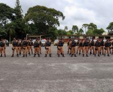 Polícia Militar do Paraná recebe novo Comandante-Geral durante solenidade na APMG, em São José dos Pinhais (PR)