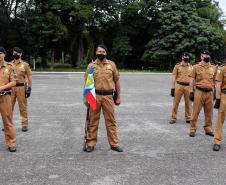 Polícia Militar do Paraná recebe novo Comandante-Geral durante solenidade na APMG, em São José dos Pinhais (PR)
