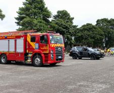 Polícia Militar do Paraná recebe novo Comandante-Geral durante solenidade na APMG, em São José dos Pinhais (PR)