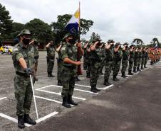 Polícia Militar do Paraná recebe novo Comandante-Geral durante solenidade na APMG, em São José dos Pinhais (PR)