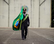 Polícia Militar do Paraná recebe novo Comandante-Geral durante solenidade na APMG, em São José dos Pinhais (PR)