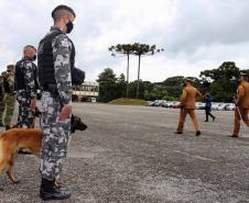 Polícia Militar do Paraná recebe novo Comandante-Geral durante solenidade na APMG, em São José dos Pinhais (PR)