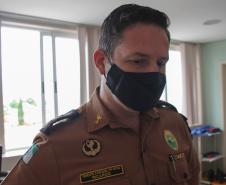 Hospital da Polícia Militar (HPM) recebe equipamentos para fisioterapia doados pela AMAI em Curitiba (PR)