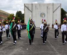 Polícia Militar do Paraná recebe novo Comandante-Geral durante solenidade na APMG, em São José dos Pinhais (PR)
