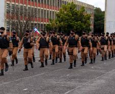 Polícia Militar do Paraná recebe novo Comandante-Geral durante solenidade na APMG, em São José dos Pinhais (PR)