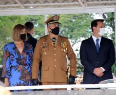 Polícia Militar do Paraná recebe novo Comandante-Geral durante solenidade na APMG, em São José dos Pinhais (PR)