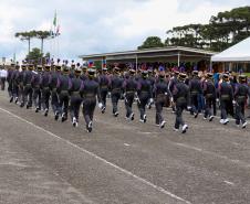 Polícia Militar do Paraná recebe novo Comandante-Geral durante solenidade na APMG, em São José dos Pinhais (PR)