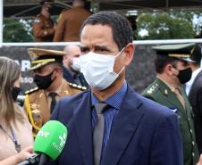 Polícia Militar do Paraná recebe novo Comandante-Geral durante solenidade na APMG, em São José dos Pinhais (PR)