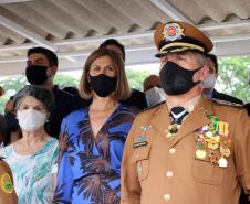 Polícia Militar do Paraná recebe novo Comandante-Geral durante solenidade na APMG, em São José dos Pinhais (PR)