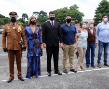 Polícia Militar do Paraná recebe novo Comandante-Geral durante solenidade na APMG, em São José dos Pinhais (PR)