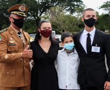 Polícia Militar do Paraná recebe novo Comandante-Geral durante solenidade na APMG, em São José dos Pinhais (PR)