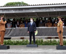 Polícia Militar do Paraná recebe novo Comandante-Geral durante solenidade na APMG, em São José dos Pinhais (PR)