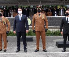 Polícia Militar do Paraná recebe novo Comandante-Geral durante solenidade na APMG, em São José dos Pinhais (PR)