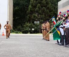 Polícia Militar do Paraná recebe novo Comandante-Geral durante solenidade na APMG, em São José dos Pinhais (PR)