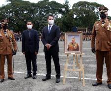 Polícia Militar do Paraná recebe novo Comandante-Geral durante solenidade na APMG, em São José dos Pinhais (PR)