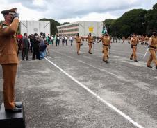 Polícia Militar do Paraná recebe novo Comandante-Geral durante solenidade na APMG, em São José dos Pinhais (PR)