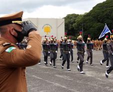 Polícia Militar do Paraná recebe novo Comandante-Geral durante solenidade na APMG, em São José dos Pinhais (PR)