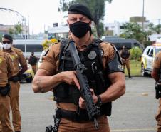 Ministro da Justiça participa do lançamento da Operação Independência e visita Batalhão Ambiental em São José dos Pinhais, na RMC