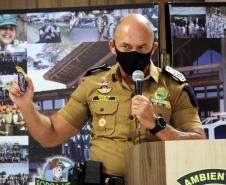 Ministro da Justiça participa do lançamento da Operação Independência e visita Batalhão Ambiental em São José dos Pinhais, na RMC