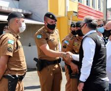 Ministro da Justiça participa do lançamento da Operação Independência e visita Batalhão Ambiental em São José dos Pinhais, na RMC