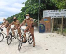 Comerciantes, moradores e turistas aprovam policiamento preventivo na Ilha do Mel