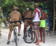 Comerciantes, moradores e turistas aprovam policiamento preventivo na Ilha do Mel