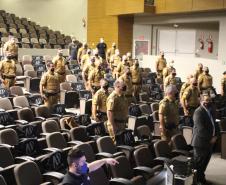 Batalhão de Patrulha Escolar Comunitária faz nivelamento do efetivo com palestras e instruções na Capital
