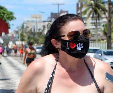 Durante blitz educativa, PM leva conscientização à população com abordagens educativas e lúdicas em Matinhos (PR)