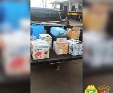 BPRv apreende maconha e produtos contrabandeados em situações distintas no estado