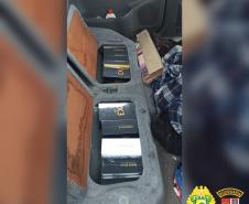 BPRv apreende maconha e produtos contrabandeados em situações distintas no estado