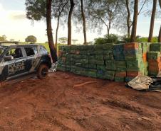 BPFron recupera caminhões e apreende cigarros e contrabando no Oeste do PR