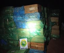 BPFron recupera caminhões e apreende cigarros e contrabando no Oeste do PR